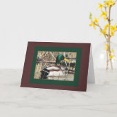 Carte oiseau series#2 (Fleur jaune)