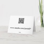 Carte Oiseau Sur La Plage Photo (Dos)