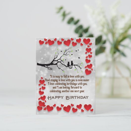 Carte Oiseaux (Debout devant)