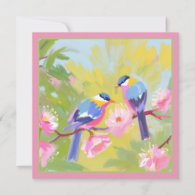 Carte Oiseaux (Devant)