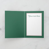 Carte Oiseaux d'amour mignons Mariage ajouter texte (Intérieur)