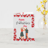 Carte Oiseaux de la Saint-Valentin (Fleur jaune)