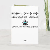 Carte Oiseaux de plumes (carte blanche) (Dos)