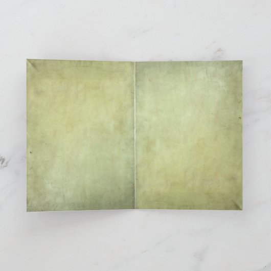 Carte Oiseaux de plumes (carte blanche) (Intérieur)