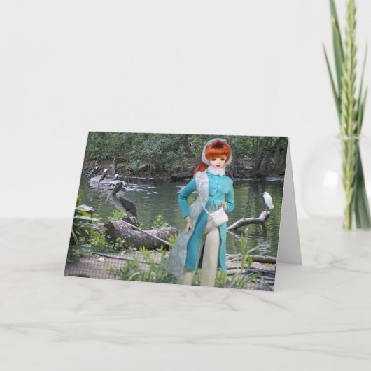 Carte Oiseaux de zoo de Verdi - de Houston (Devant)