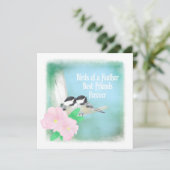 Carte Oiseaux d'une plume Meilleurs amis pour toujours (Debout devant)