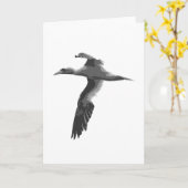 Carte Oiseaux marins Abstraits (Fleur jaune)