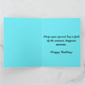 Carte Oiseaux modifiables dans un arbre Salutation (Intérieur)