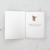 Carte Oiseaux-mouches Cage à oiseaux Fleurs de printemps (Intérieur)