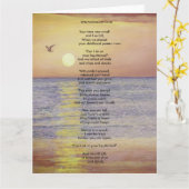 CARTE OISEAUX, NAVIRES ET NUAGES (Fleur jaune)