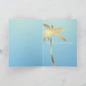 Carte Oiseaux tropicaux Ombre floral (Intérieur)