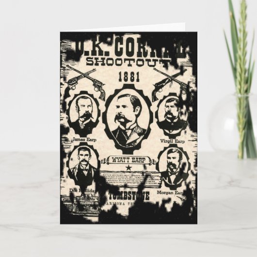 Carte OK Corral Shootout (Devant)