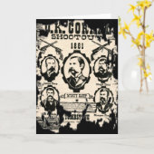 Carte OK Corral Shootout (Fleur jaune)