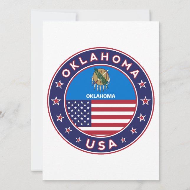 Carte Oklahoma (Devant)