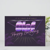 Carte Olaf Prénom Date de naissance (Debout devant)