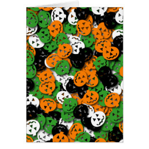 Carte o'Lantern de confettis de Jack