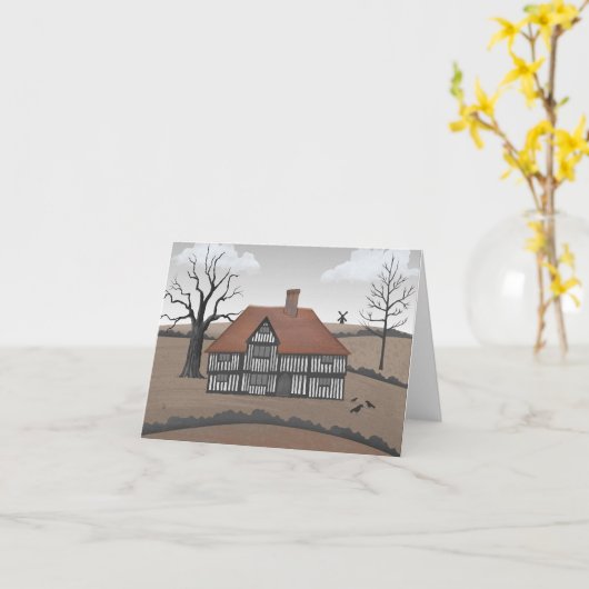 Carte Old Crow Manor (Fleur jaune)