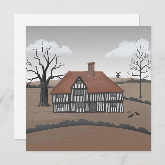 Carte Old Crow Manor Card (Devant / Derrière)
