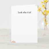 Carte Old Geezer Age Burn (Fleur jaune)