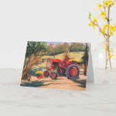 Carte Old Tractor & New Bounty (Fleur jaune)