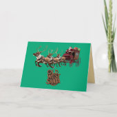 Carte Old West Père Noël (Devant)