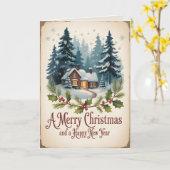 Carte Old World Christmas Christmas 2 (Fleur jaune)