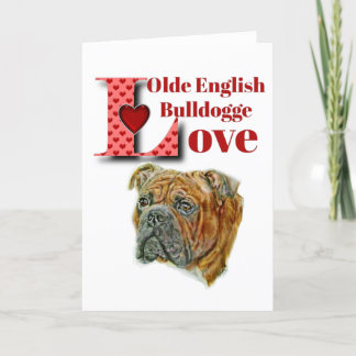 Carte Olde English Bulldogge