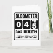 Carte Oldometer 45e anniversaire (Devant)