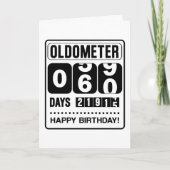 Carte Oldometer 60e anniversaire (Devant)