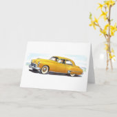 Carte Oldsmobile 1949 98 Futuramic (Fleur jaune)