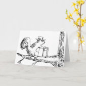 CARTE OLDSQUIRREL (Fleur jaune)