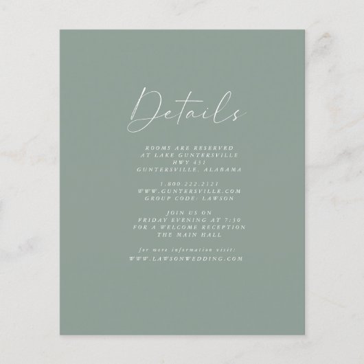 Carte Olive (Devant)