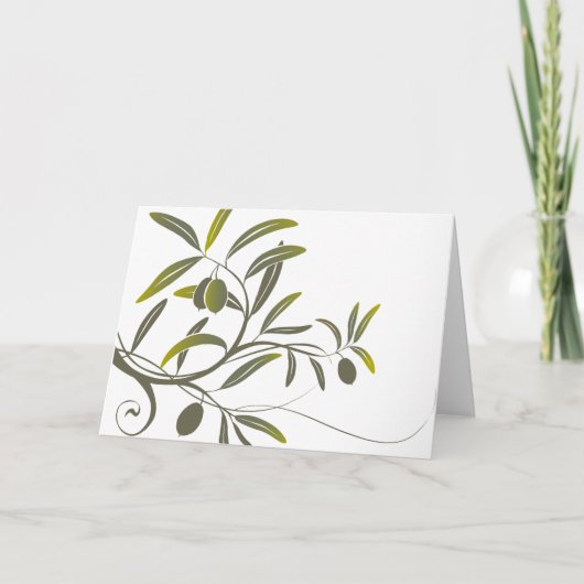 Carte Olive notecard (Devant)
