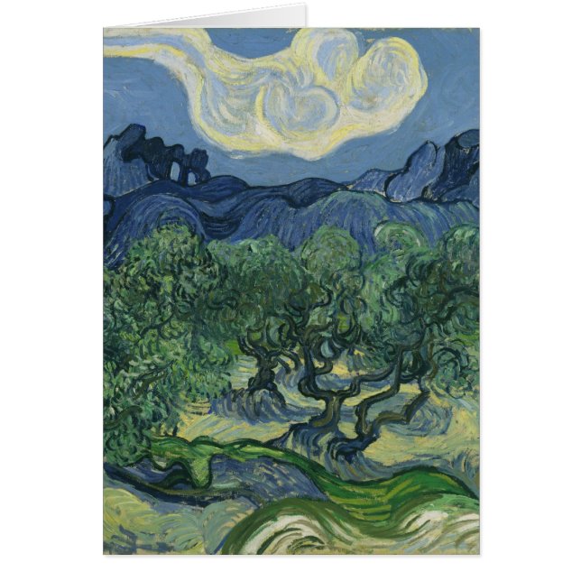 Carte Olive Trees (Devant)