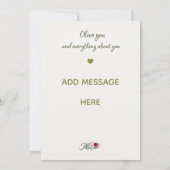 Carte Olive You (Dos)