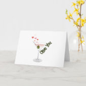 Carte Olive You (Fleur jaune)