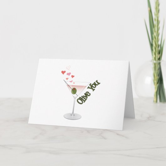 Carte Olive You (Devant)