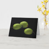 CARTE OLIVES : FÉLICITATIONS DE TOUS LES USA (Fleur jaune)