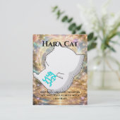 Carte Omamori Card #002 – Hara Cat | Harmony • Inner Bal (Debout devant)
