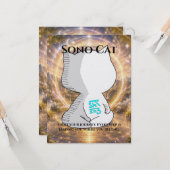 Carte Omamori Card #009 – Sono Cat | Purpose • Path (Devant/Arrière en situation)
