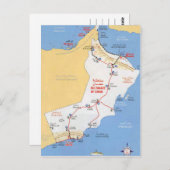 Carte Oman (Devant / Derrière)