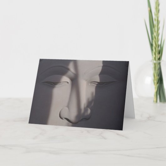 Carte ombre Bouddha (Devant)