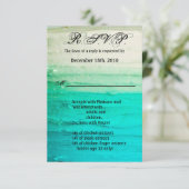 Carte Ombre de dégivrage bleu R.S.V.P 3,5 x 5 (Debout devant)