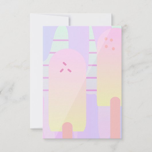 Carte Ombre Glace de Pop aux Fruits (Devant)