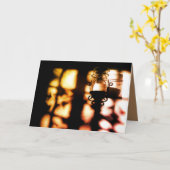 Carte Ombres de fenêtre (Fleur jaune)