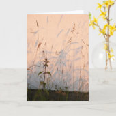 Carte Ombres de l'herbe (Fleur jaune)