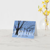 Carte Ombres de lune (Fleur jaune)