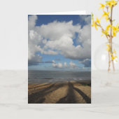 Carte Ombres sur la plage dans Oahu (Fleur jaune)