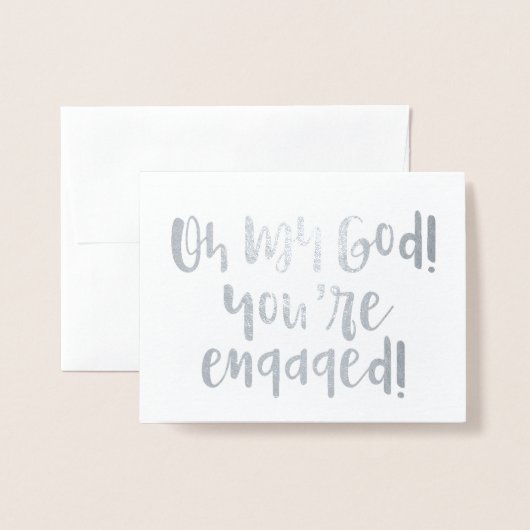 Carte OMG engagée (Devant avec enveloppe)