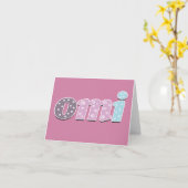 Carte Omi allemand (Fleur jaune)